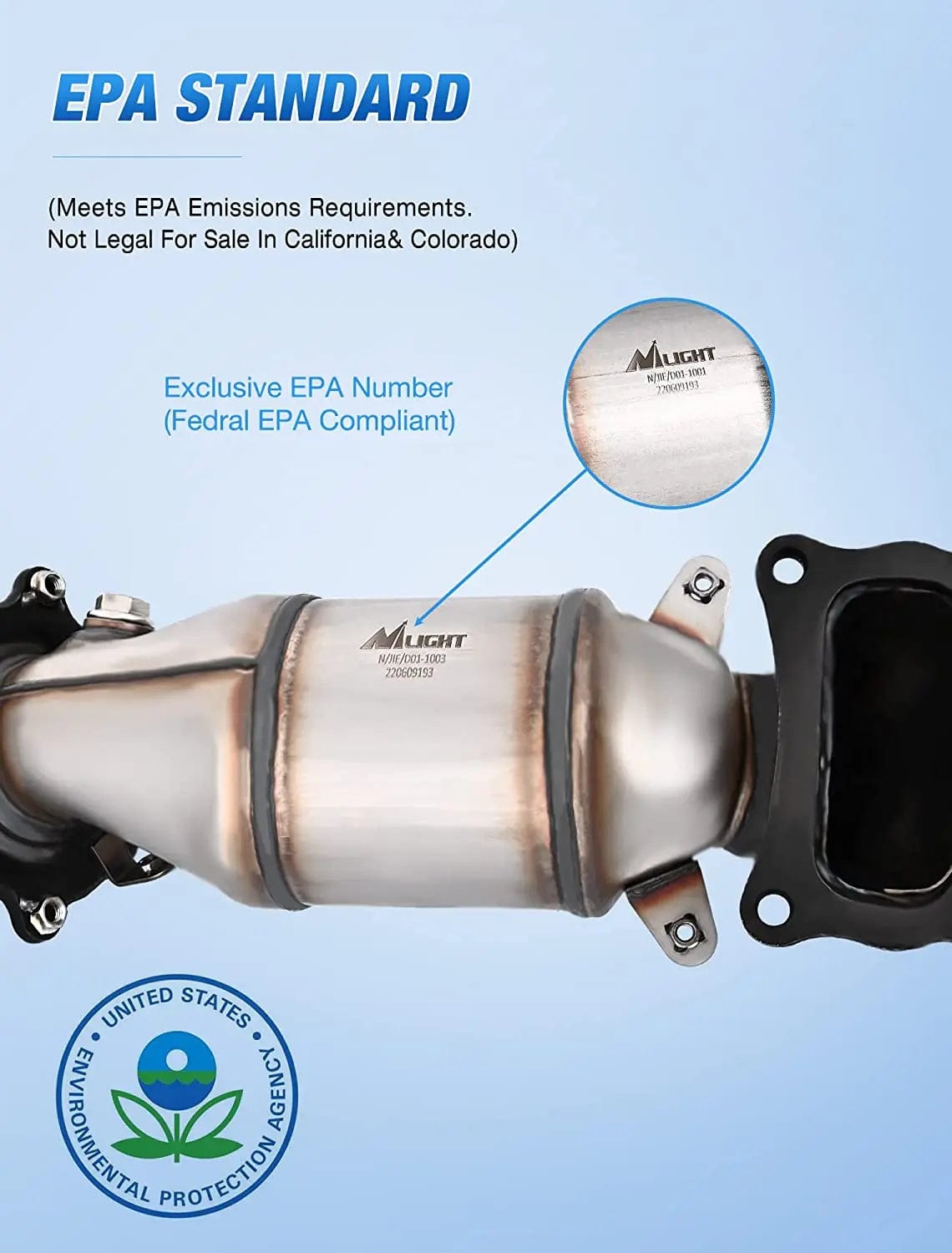 Catalytic Converter 2008 2009 2010 2011 2012 Honda Accord 2.4L & 2009 2010 2011 2012 2013 2014 Acura TSX Catalytic Converter