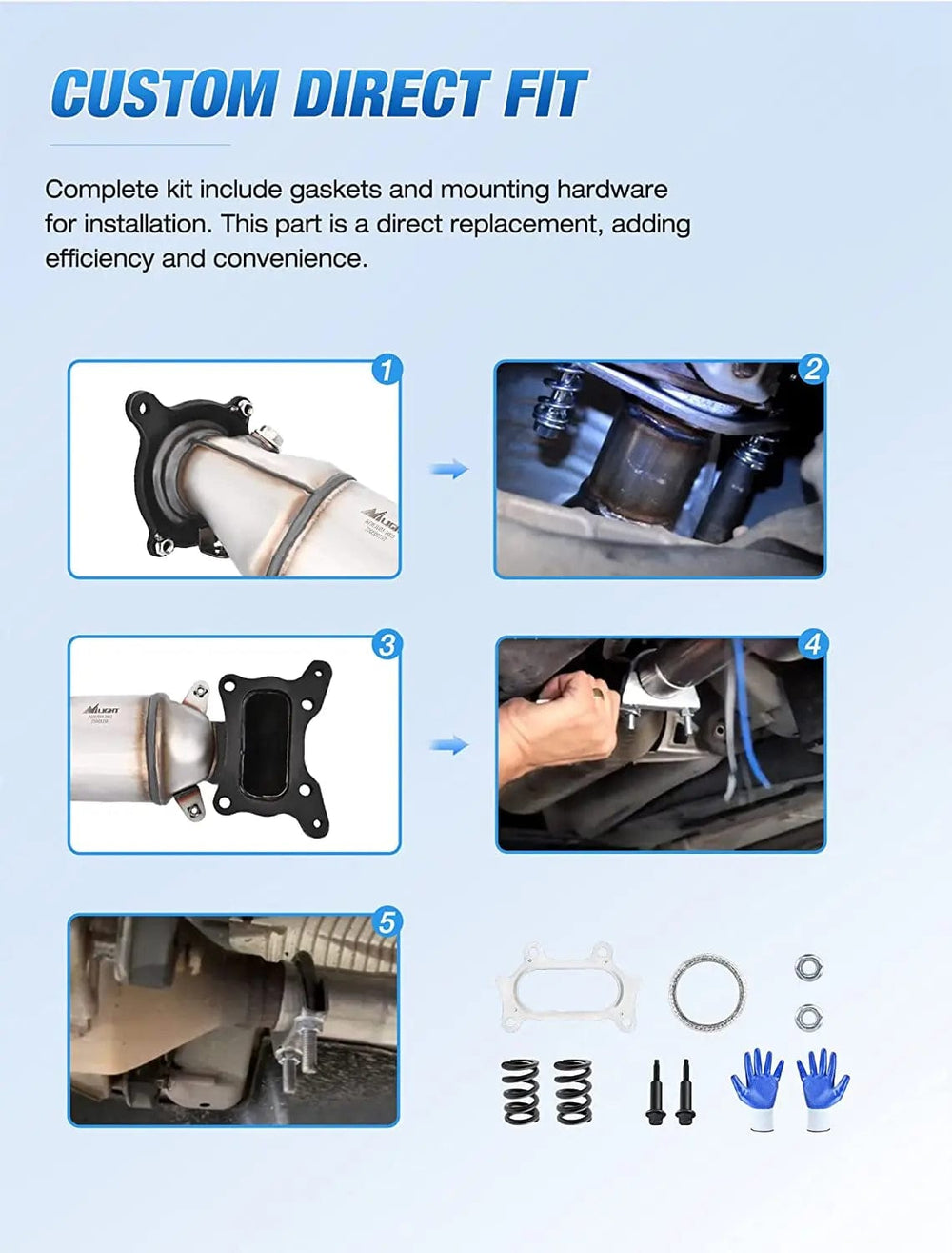 Catalytic Converter 2008 2009 2010 2011 2012 Honda Accord 2.4L & 2009 2010 2011 2012 2013 2014 Acura TSX Catalytic Converter
