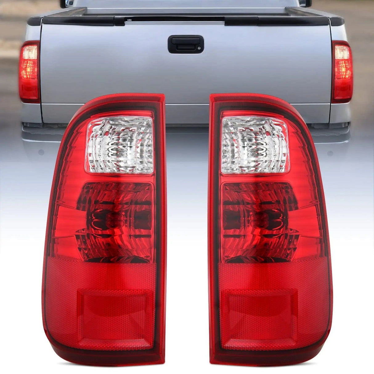 Taillight Assembly 2008 2009 2010 2011 2012 2013 2014 2015 2016 Ford F250 F350 F450 Super Duty Taillight Assembly Rear Lamp Replacement OE Style Driver Passenger Side
