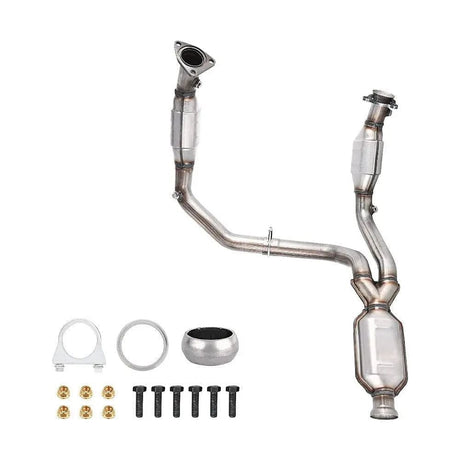 Catalytic Converter 2009 2010 2011 2012 2013 Chevy Silverado 1500 Avalanche & 2009 2010 2011 2012 2013 2014 Chevrolet Suburban 1500 Tahoe GMC Yukon & 2010 2011 2012 2013 GMC Sierra 1500 Cadillac Escalade Hybrid Catalytic Converter