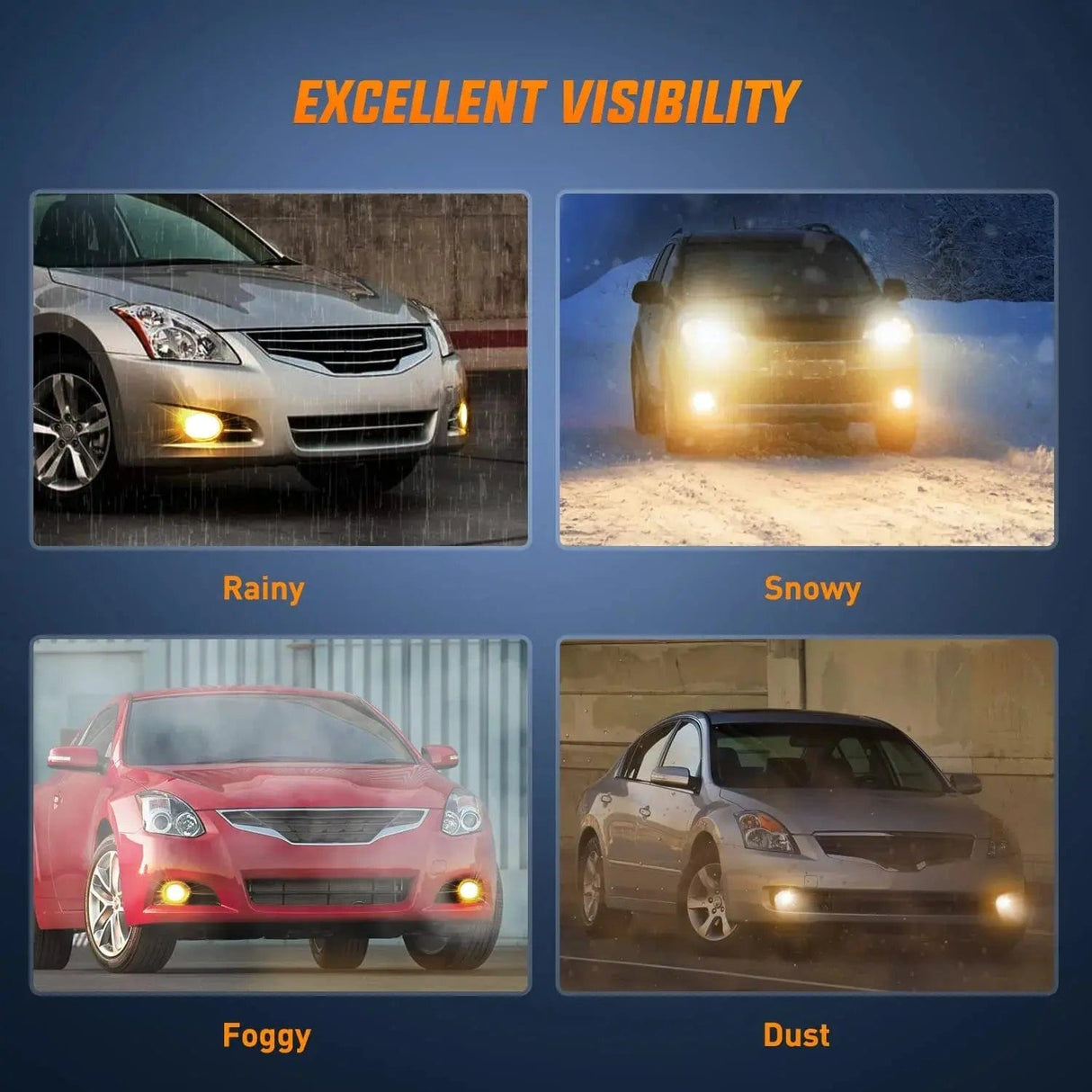 Fog Light Assembly 2010 2011 2012 Nissan Altima Fog Light Assembly Clear Lens