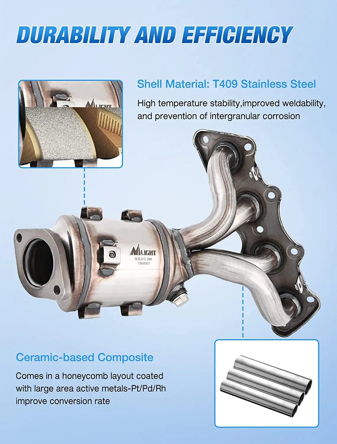 Catalytic Converter 2012 2013 2014 2015 2016 2017 Hyundai Accent 2012 2013 2014 2015 2016 2017 Hyundai Veloster 2012 2013 2014 Kia Rio 2012 2014 2015 2016 Kia Soul Catalytic Converter