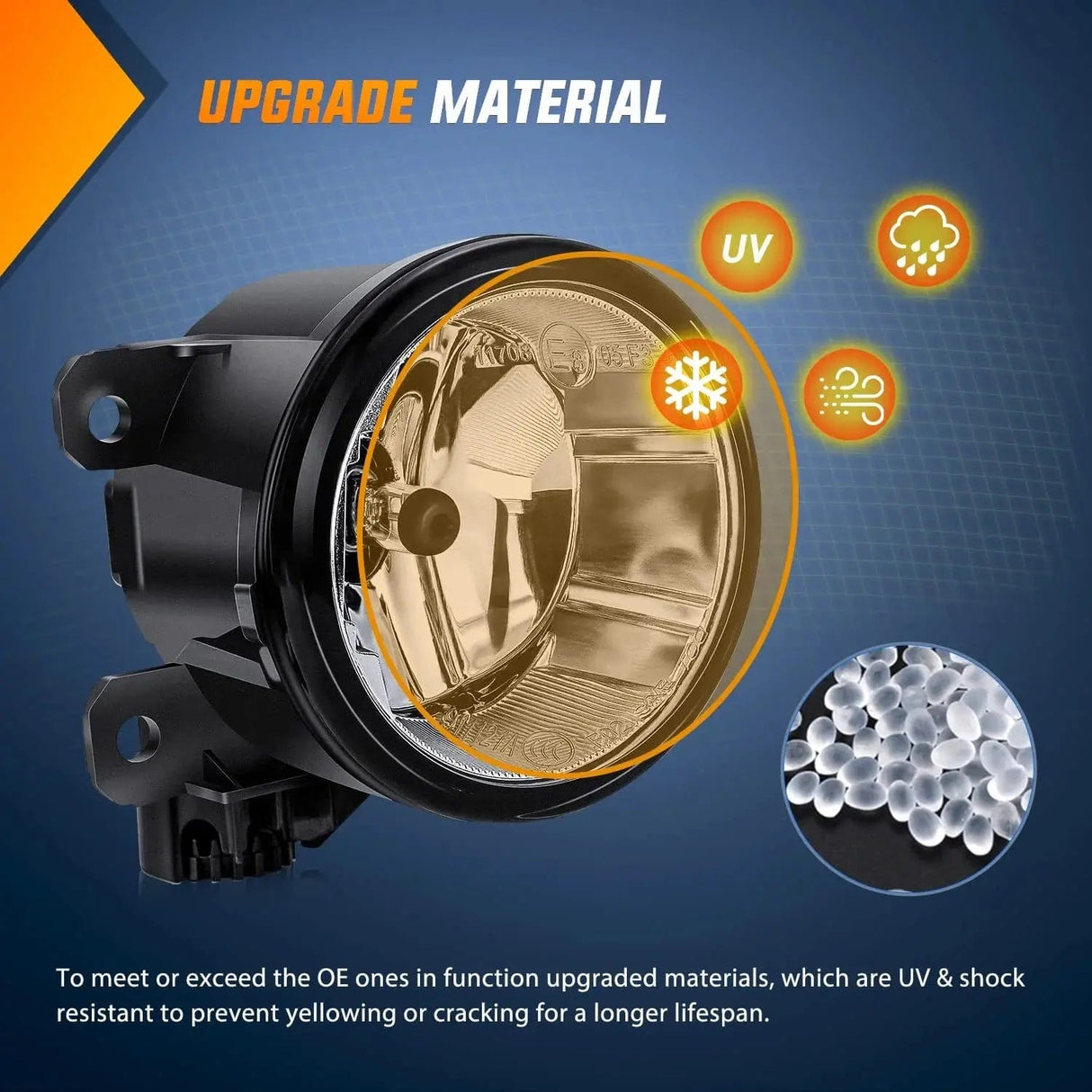 Fog Light Assembly 2013 2014 2015 Honda Accord Civic 2016 2017 2018 Pilot 2014 2015 2016 2017 Compass 2013 2014 2015 Crosstour CRV Chrysler 2017 2018 JEEP Cherokee 2010-2018 RDX TSX TL ILX Fog Lights Assembly