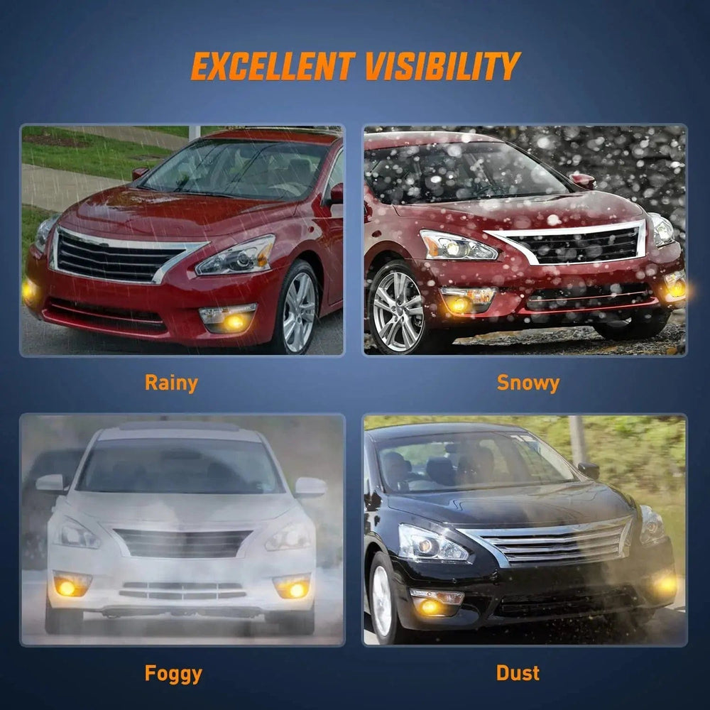 Fog Light Assembly 2013 2014 2015 Nissan Altima Fog Light Assembly Clear Lens