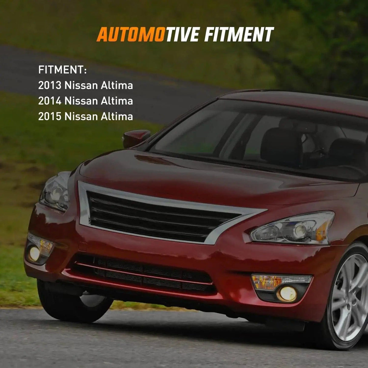 Fog Light Assembly 2013 2014 2015 Nissan Altima Fog Light Assembly Clear Lens