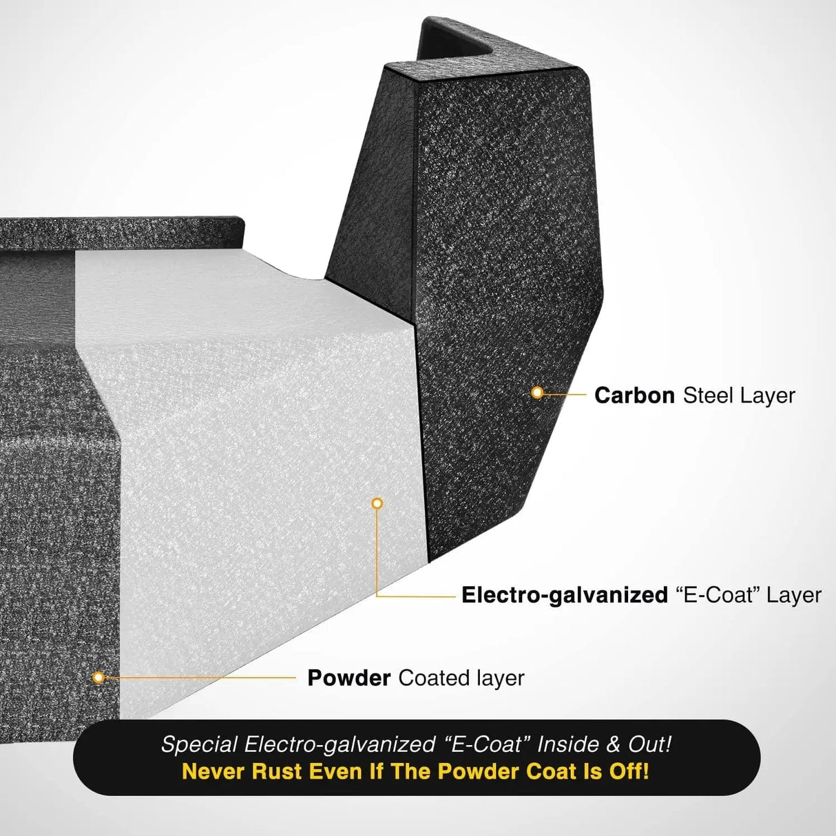 Rear Bumper 2016 2017 2018 2019 2020 2021 2022 2023 2024 Toyota Tacoma Rear Step Bumper Full Width Textured Black Solid Steel Off-Road with 2Pcs Upgraded 18W LED Lights D-Rings