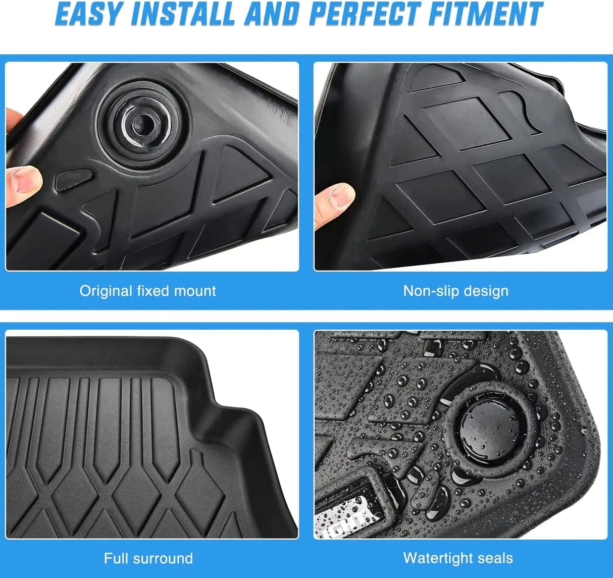 Floor Mat 2017 2018 2019 2020 2021 2022 2023 2024 2025 Mazda CX5(CX-5) TPE Floor Mats