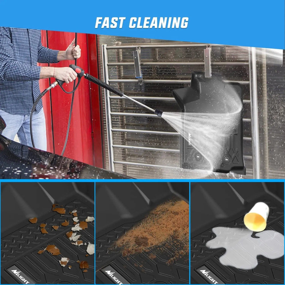 Floor Mat 2018 2019 2020 2021 2022 2023 Toyota Tacoma Double Cab TPE Floor Mats