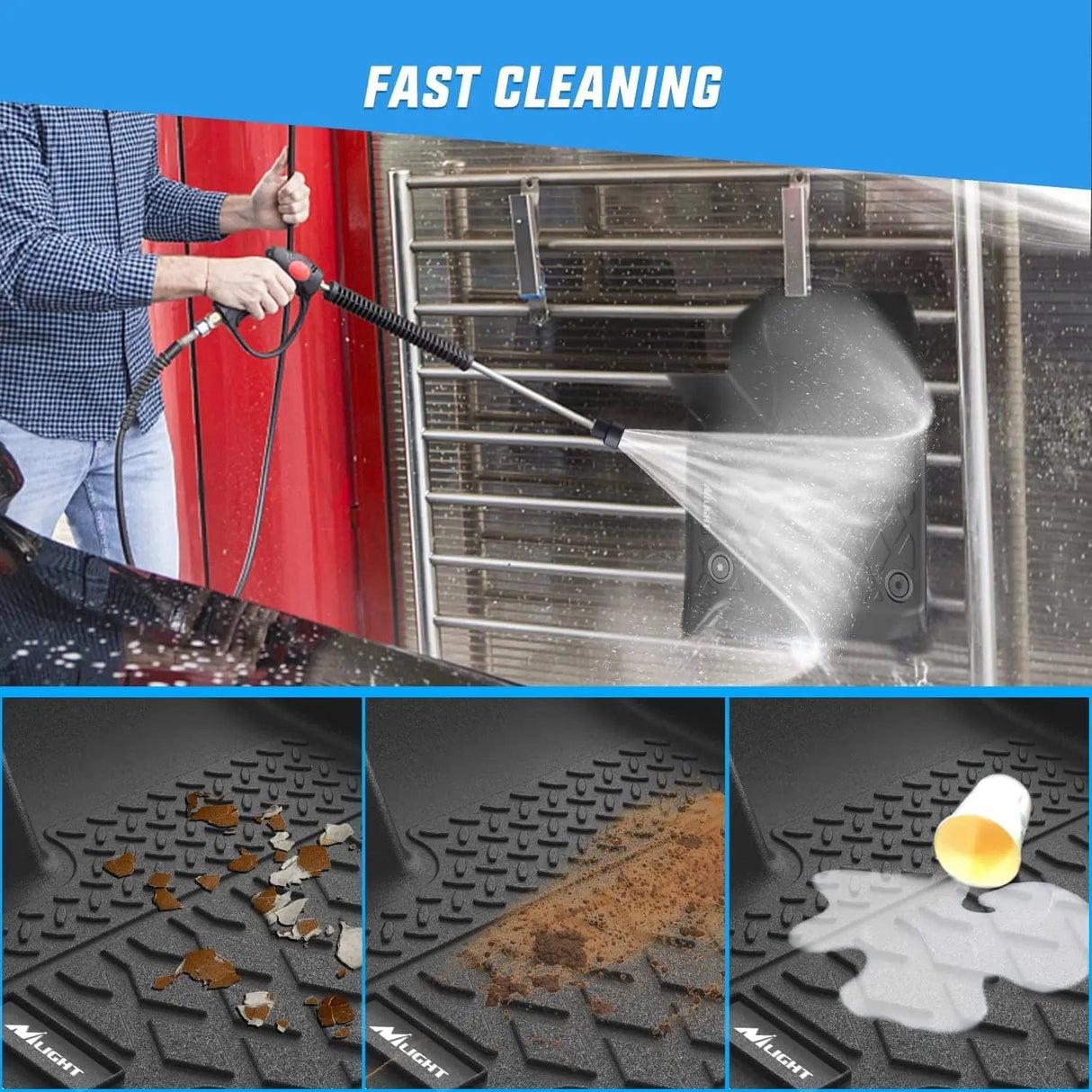 Floor Mat 2018 2019 2020 2021 2022 2023 2024 2025 Chevy Traverse Bucket Seats TPE Floor Mats