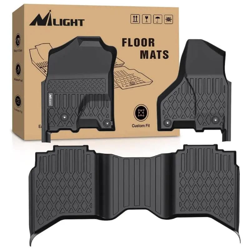Floor Mat 2019 2020 2021 2022 2023 2024 Dodge Ram 1500 Classic Crew Cab 2012-2018 Dodge Ram 1500 2500 3500 TPE Floor Mats