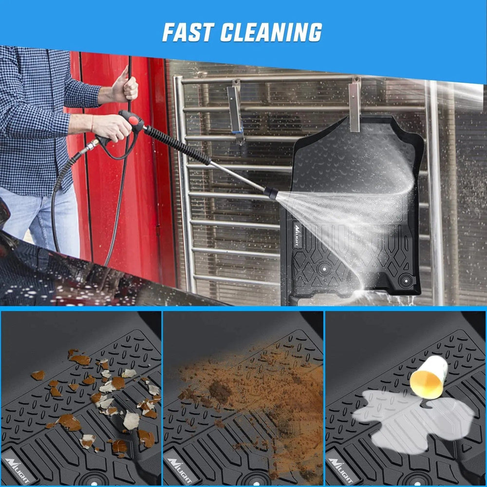 Floor Mat 2019 2020 2021 2022 2023 2024 Dodge Ram 1500 Classic Crew Cab 2012-2018 Dodge Ram 1500 2500 3500 TPE Floor Mats