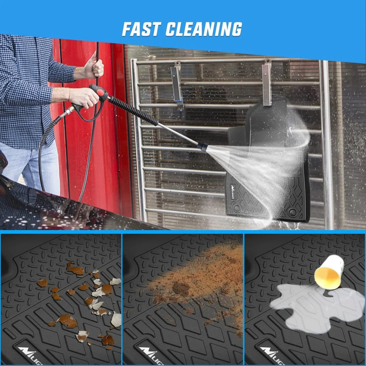 Floor Mat 2020 2021 2022 2023 2024 2025 Hyundai Palisade TPE Floor Mats