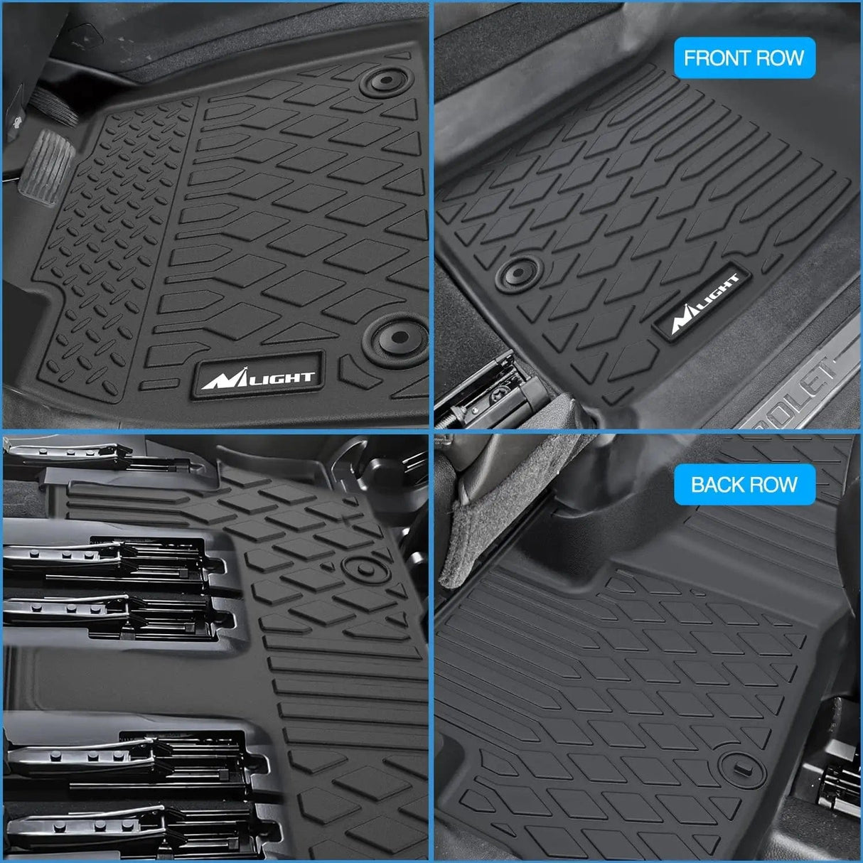 Floor Mat 2020 2021 2022 2023 2024 2025 Hyundai Palisade TPE Floor Mats