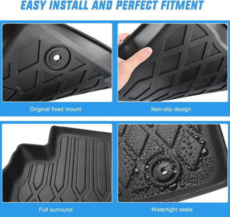 Floor Mat 2022 2023 2024 2025 Hyundai Tucson TPE Floor Mats