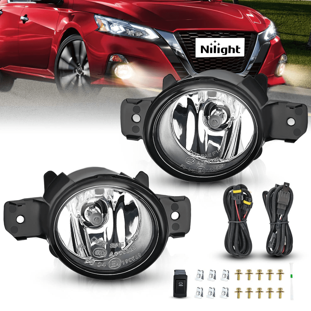 Fog Light Assembly 2007-2017 Nissan Sedan 2008-2013 Coupe 2012 2013 2014 2015 2016 2017 2018 2019 Versa 2014 2015 2016 Rogue Versa Note 2007-2014 Maxima 2016-2016 Pathfinder 2004-2015 Sentra Infiniti Fog Light Assembly