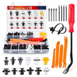 retainer clips 204 Pcs Bumper Retainer Clips Car Push Retainer Kit