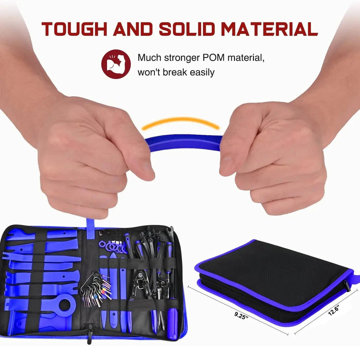 retainer clips 238 Pcs Trim Removal Tool Kit Blue