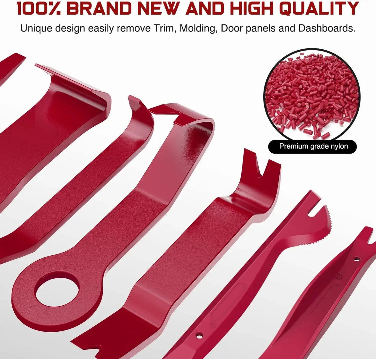 retainer clips 238 Pcs Trim Removal Tool Kit Red
