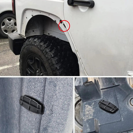 retainer clips 25 Pcs Head 38mm Hole 10mm Fender Flare Moulding Clips Jeep Liberty Wheel Fender Rocker Panel Clip for Chrysler 55157055-AA, Jeep Wrangler