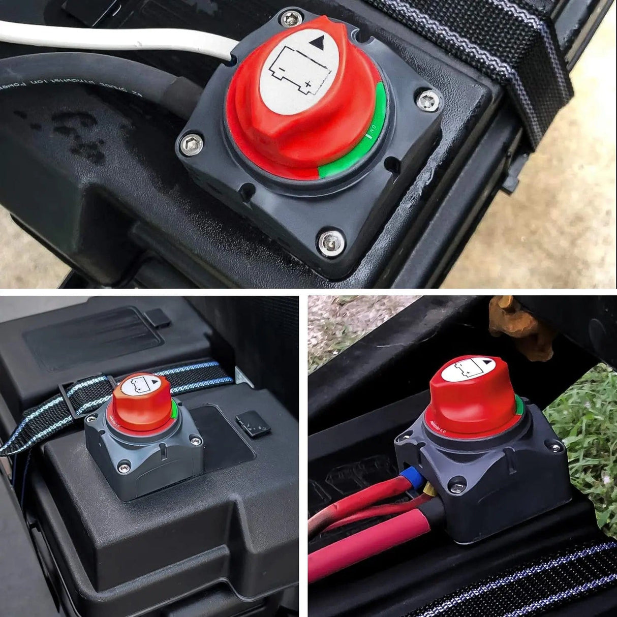 Rocker Switch 2Pcs 12V-48V DC Battery Disconnect Switch