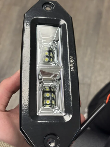 7 Inch 40W 3600LM Flush Mount Flood LED Work Light (Pair) (25% OFF Final Checkout)