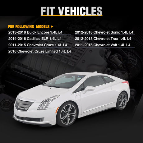 ignition coil pack Ignition Coil Pack UF669 Fit for Chevy Cruze Sonic Trax Volt Cadillac ELR Buick Encore 20112012 2013 2014 2015, 2016 2017 2018 1.4L D521C 55577898 55579072 25198623