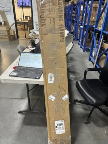 Loading Ramps, 62.6Inch x 9Inch Heavy Duty Steel Trailer Ramp, 440lbs Capacity for Bicycle, Motorcycle, Scooter, Moped & More, 1 Pack (25% OFF Final Checkout)