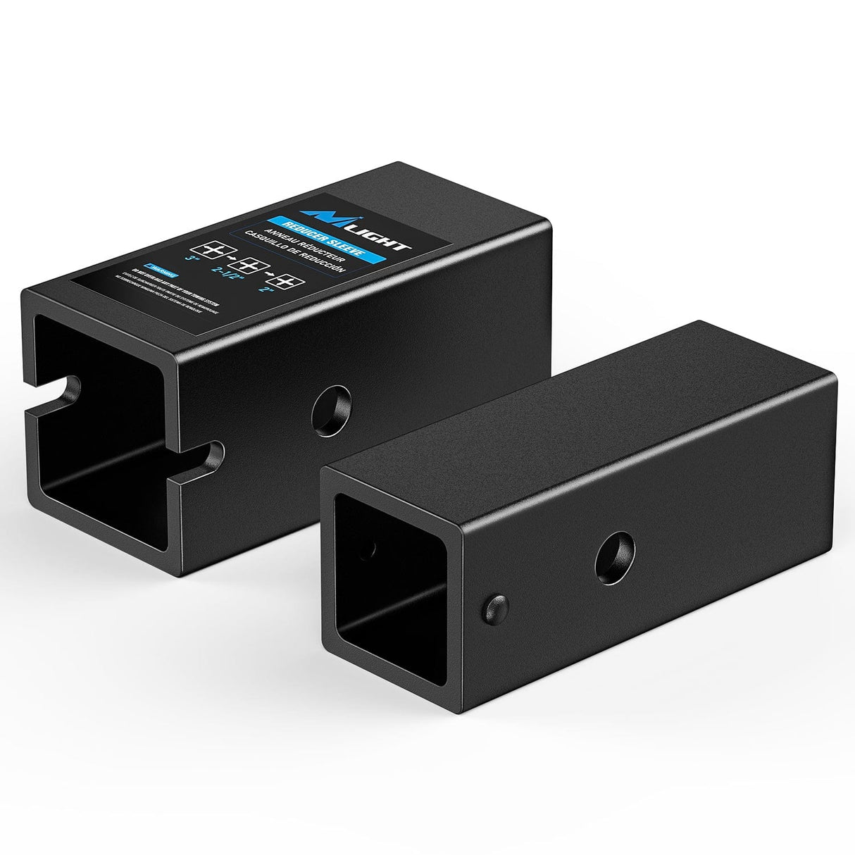 Trailer Hitch Trailer Hitch Receiver Adapter Reducer Extender Converter Sleeve Set 3 to 2-1/2 or 2-Inch and 2-1/2" to 2" Receiver Hitches Towing Accessories for RV Truck Bike Rack and Cargo Carriers