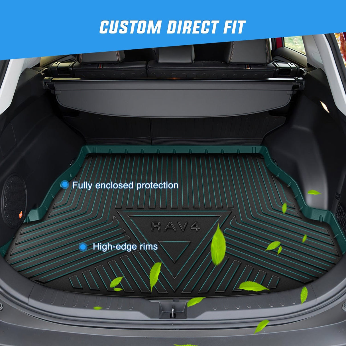 Cargo Mats 2019 2020 2021 2022 2023 2024 2025 Toyota RAV4 Cargo Mats