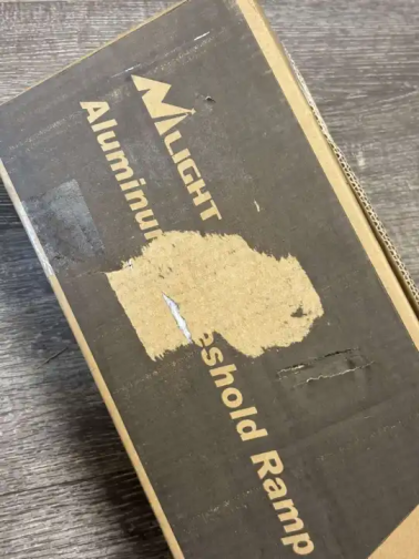 Door Threshold Ramp 3inch Rise Portable Aluminum Wheelchair Door Transition Entry Ramps for Doorways Home Steps (25% OFF Final Checkout)