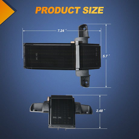 Signal Light 2016 2017 2018 2019 Chevy Silverado GMC Sierra 1500 2500HD 3500HD Side Mirror Marker Light