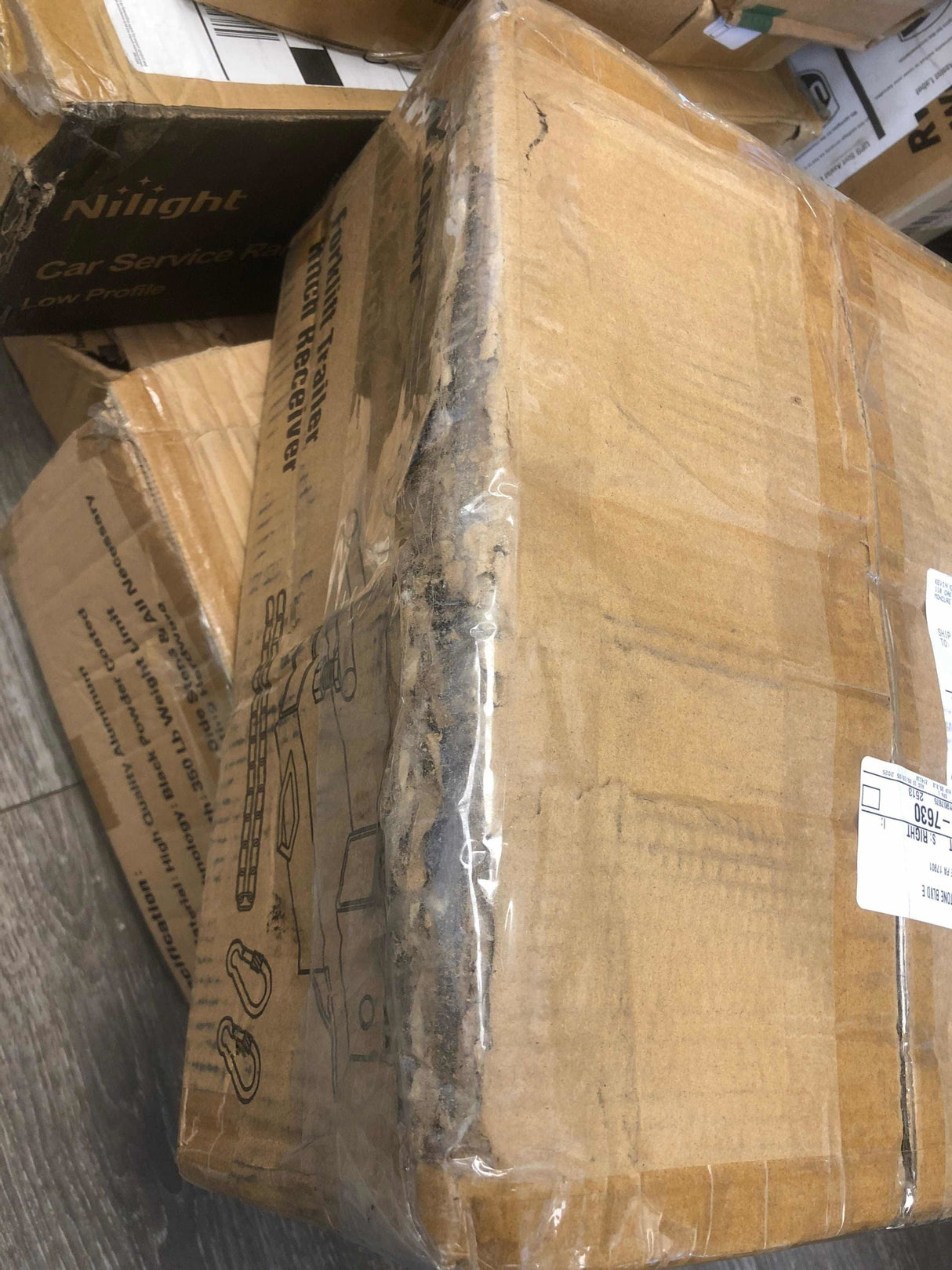 Tow Hooks & Truck Tie Downs & Anchors Forklift Trailer Hitch Attachment Fits 2 Inch Receiver Red