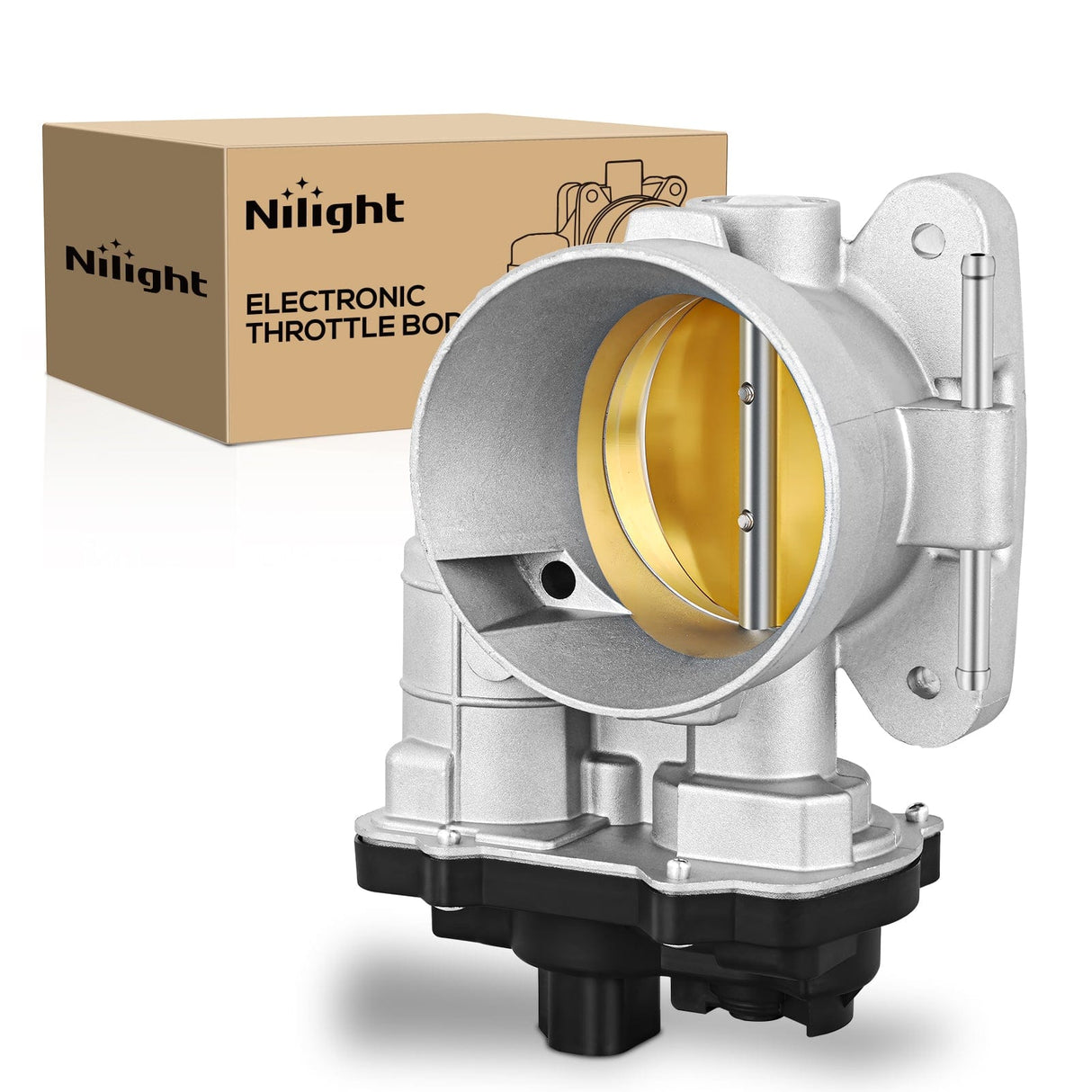 Electronic Throttle Body Throttle Body fits for GMC Chevrolet Buick Cadillac Vehicles - for Chevy Avalanche Express Silverado Suburban Tahoe GMC Envoy Savana Sierra Yukon Buick Cadillac Escalade 2003-2007, 12570800