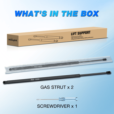 Lift Supports 2 PCS Lift Support Struts Replacement for Toyota Camry 2012 2013 2014 2015 2016 Front Hood Gas Springs Shock Rods