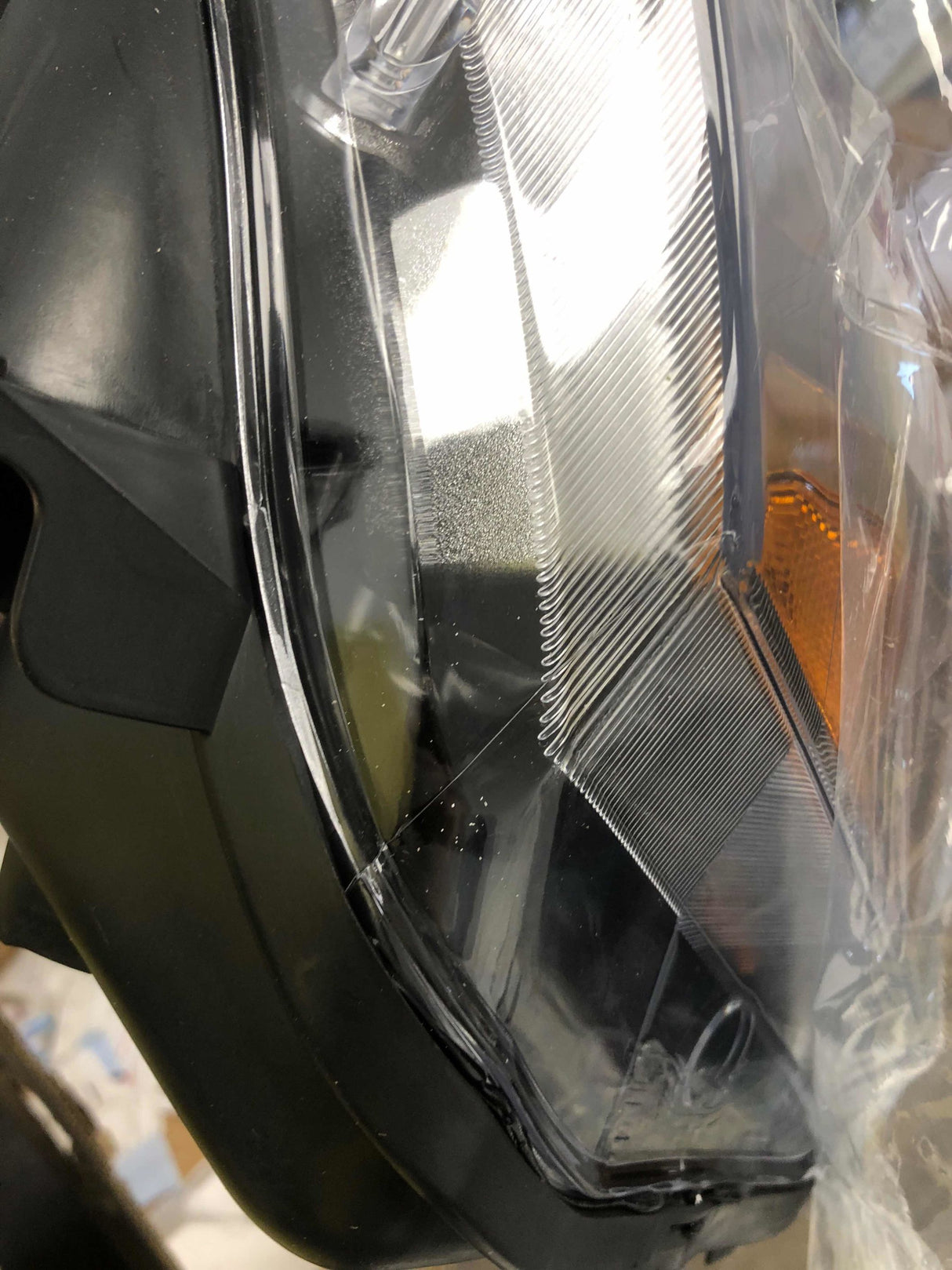 Headlight Assembly 2011 2012 2013 2014 2015 2016 2017 2018 2019 Dodge Grand Caravan 2008 2009 2010 Chrysler Town Country Headlight Assembly Black Case Amber Reflector (25% OFF Final Checkout)