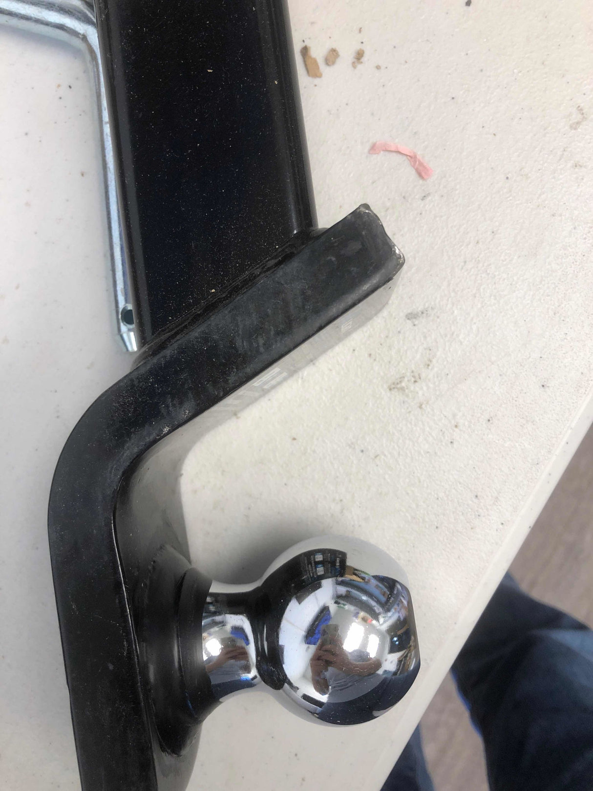 Fusion Trailer Hitch Mount with 2 Inch Trailer Ball 5/8 Inch Hitch Pin Clip 2 Inch Drop (25% OFF Final Checkout)