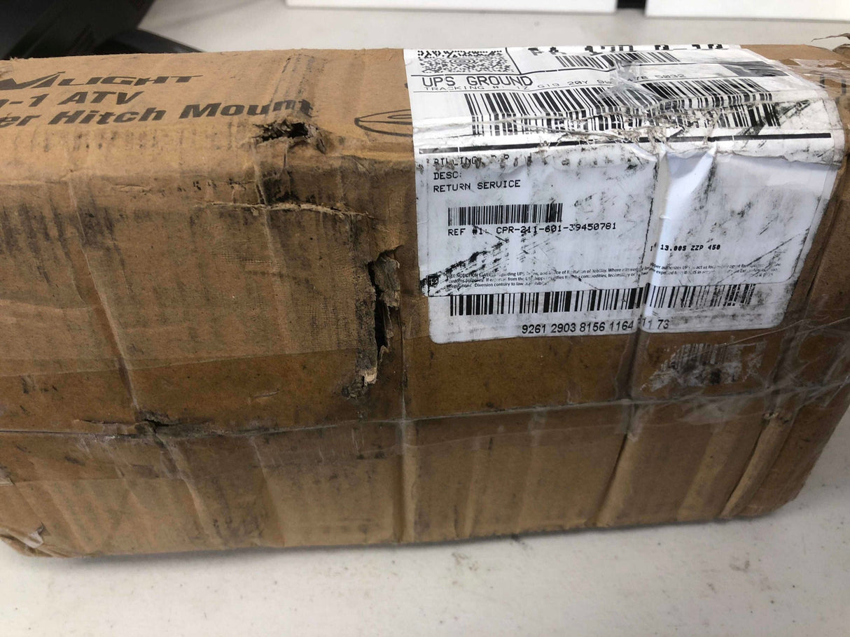 Trailer Hitch 3 in 1 ATV UTV Multi Hitch Mount with 1-7/8 inch Ball Hitch Rated 2000 LBS Fits 2 Inch Receiver Winch Strap Loop Rated 5000 LBS