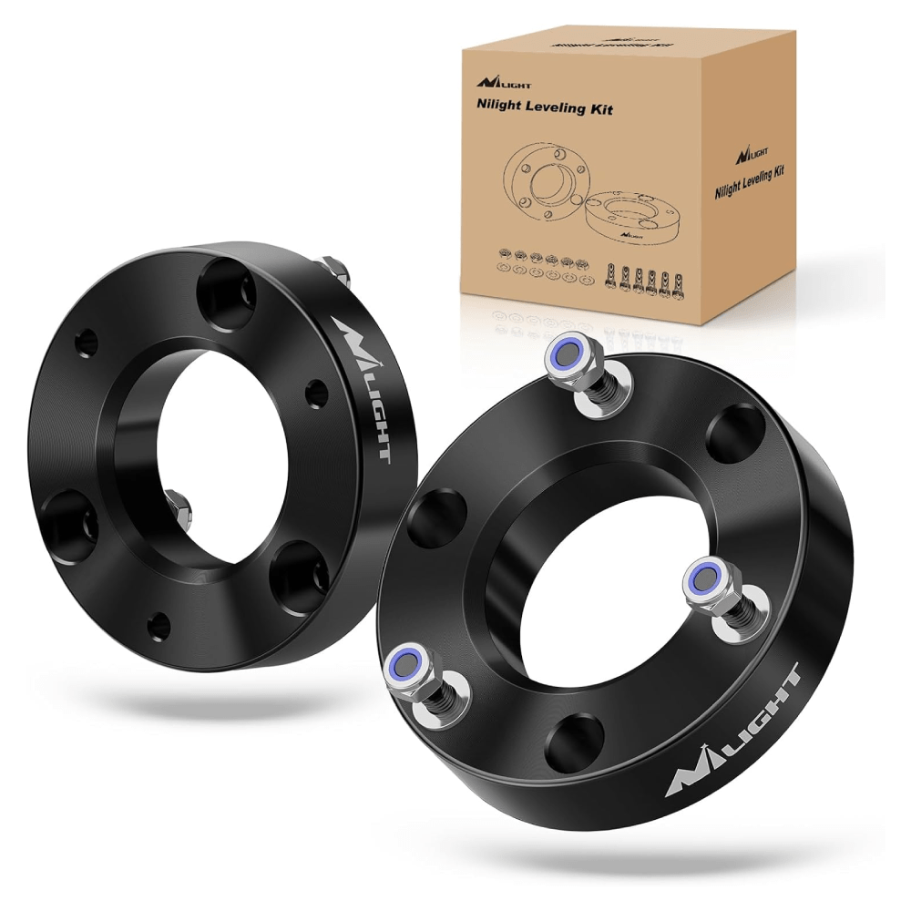 2 Inch Front Leveling Lift Kit for 2006-2023 Dodge Ram 1500 4WD Strut Spacer Suspension Lift Kits Nilight