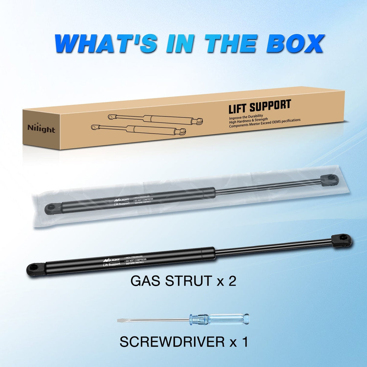 Lift Supports 2 PCS Lift Support Struts Replacement for Ford F150 2004 2005 2006 2007 2008 Lincoln Mark LT 2008 Front Hood Gas Springs Shock Rods