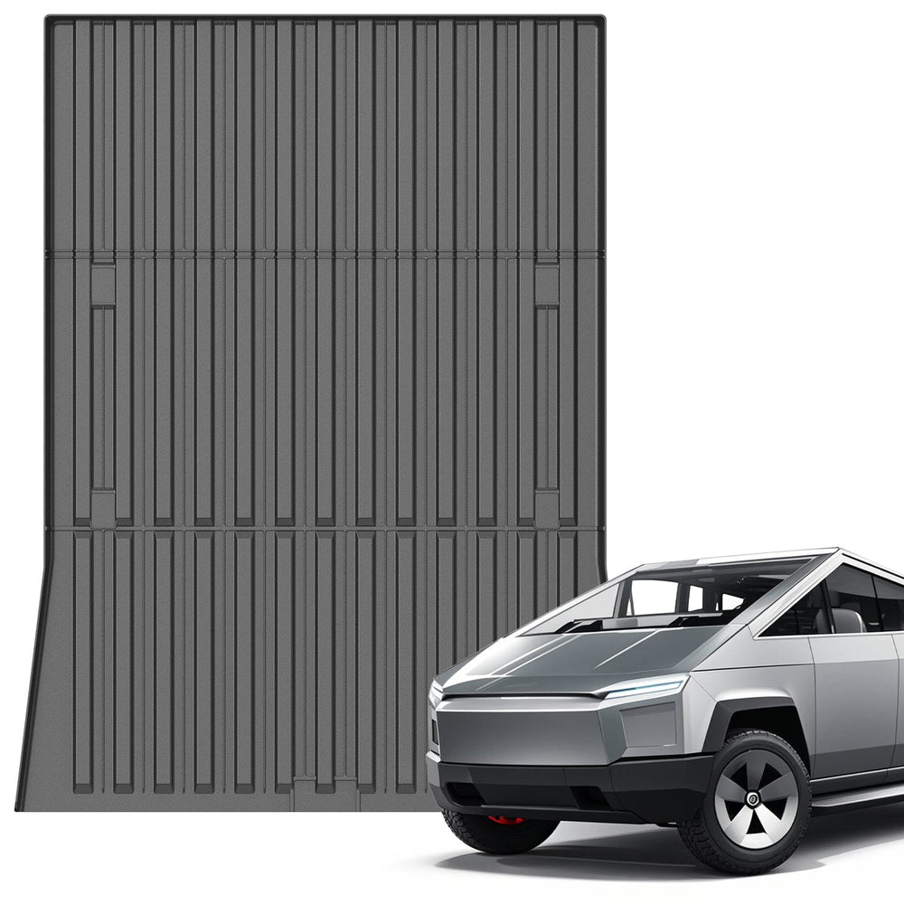 trunk Truck Bed Mat for Tesla Sybertruck 2023 2024 2025 6FT, 3D Anti-Slip, Thick and Durable, All Weather Custom Fit TPE Trunk Bed Liner