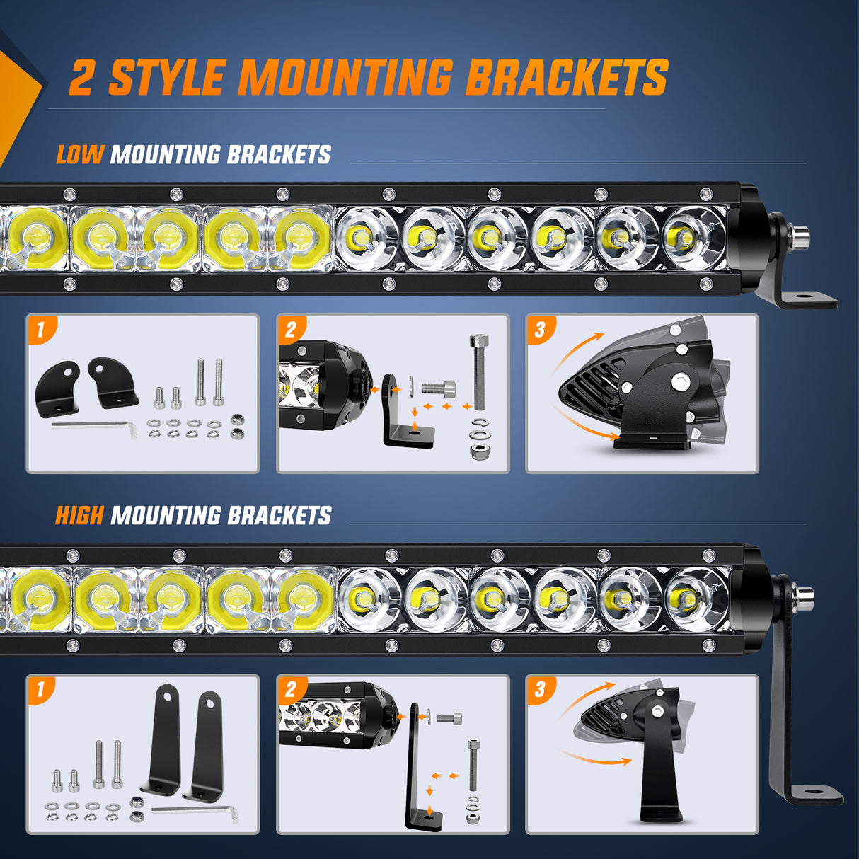 Nilight LED Light Bar 31inch 150W Spot Flood Combo Super Slim 14500LM Off Road 3D LED Driving Off Road Lights with Wiring Harness Kit-1 Lead for Trucks Pickup SUV ATV UTV Boat 4x4 Van Camper