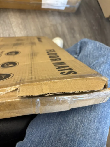 4Pcs Rubber Cargo Mats Universal Trim to fit Most Vehicles (25% OFF Final Checkout)