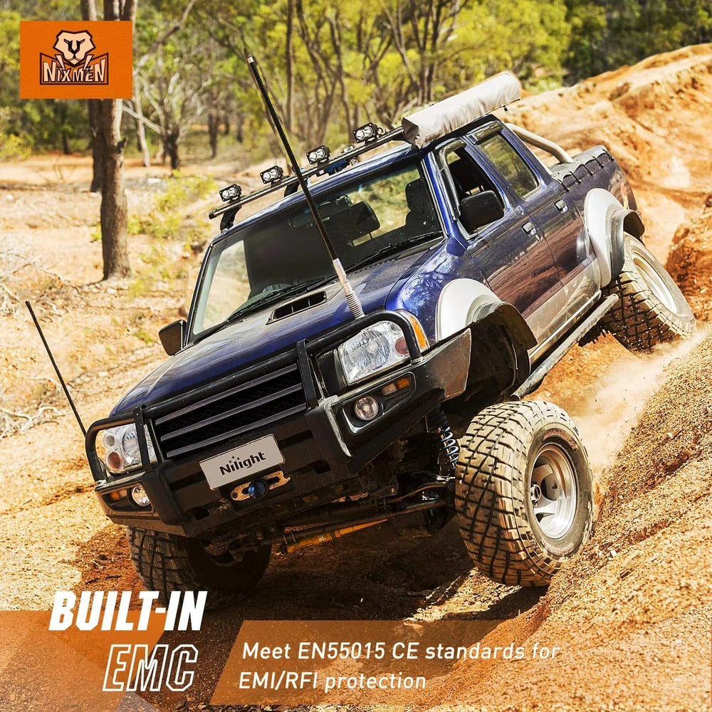 LED Work Light 3 Inch 10W 1300LM Spot Built-in EMC LED Work Lights (Pair) | 16AWG DT Wire