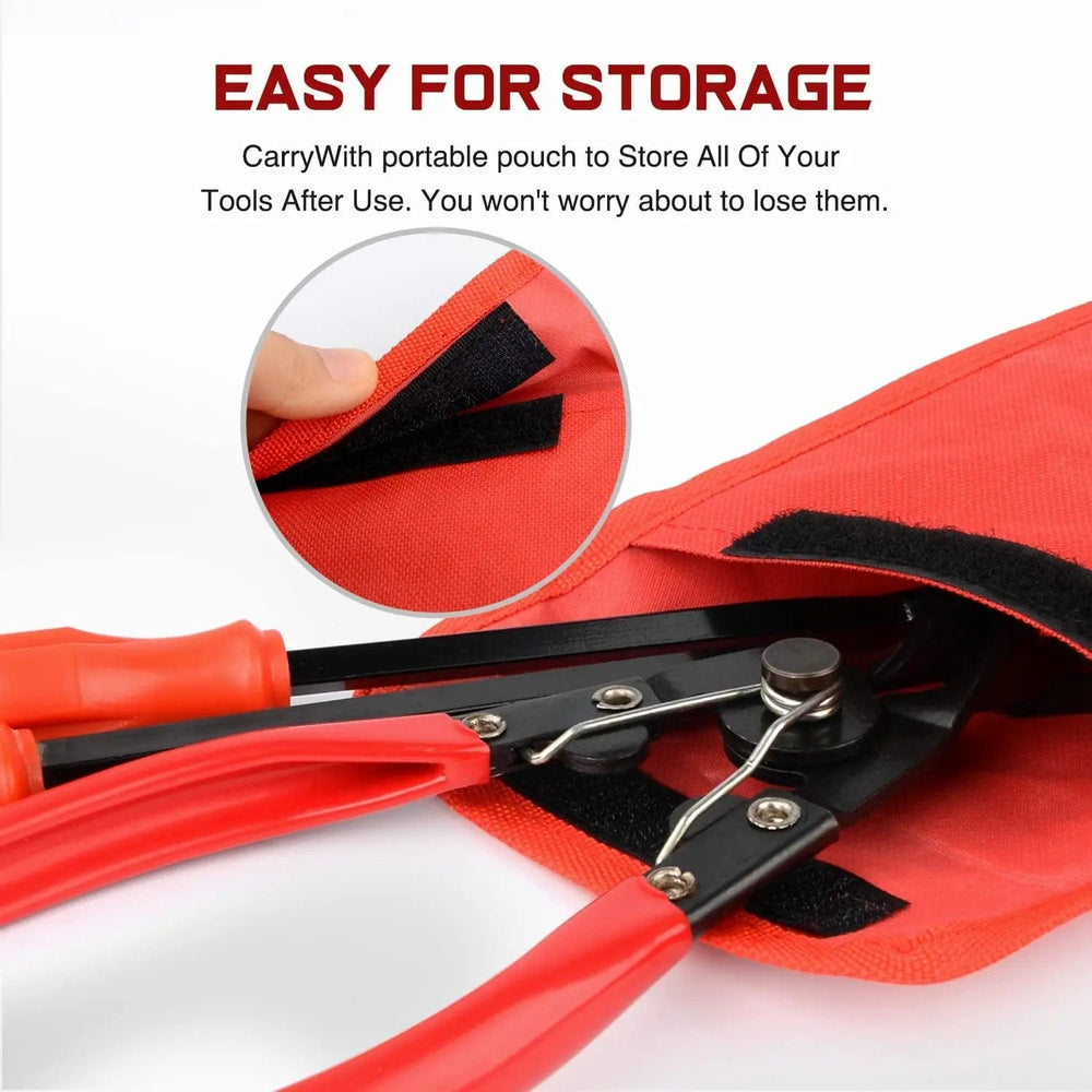 retainer clips 3 Pcs Auto Trim Removal Tool Red