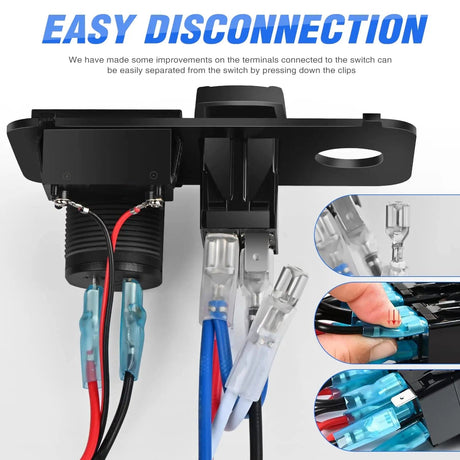 Accessories 3 in 1 Multifunctional Integrated Switch Console Panel