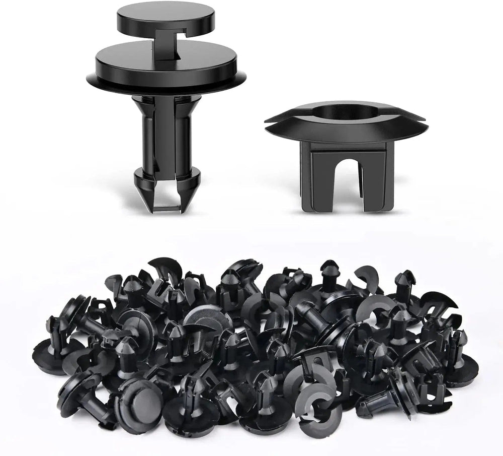 retainer clips 30 Pcs Head 26mm Hole 12mm Front Air Deflector Retainers Clips & Grommet Compatible with GM 15733971, 15733970 2007-2013 Chevrolet Avalanche 2006-2007 Hummer H3