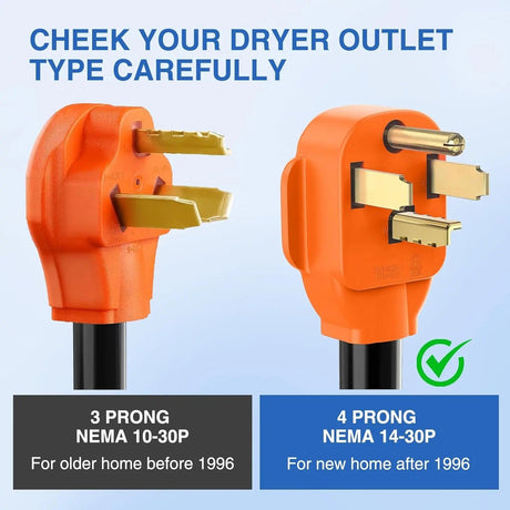 RV Parts 30AMP to 50AMP 4Prong EV Charger Adapter Cord