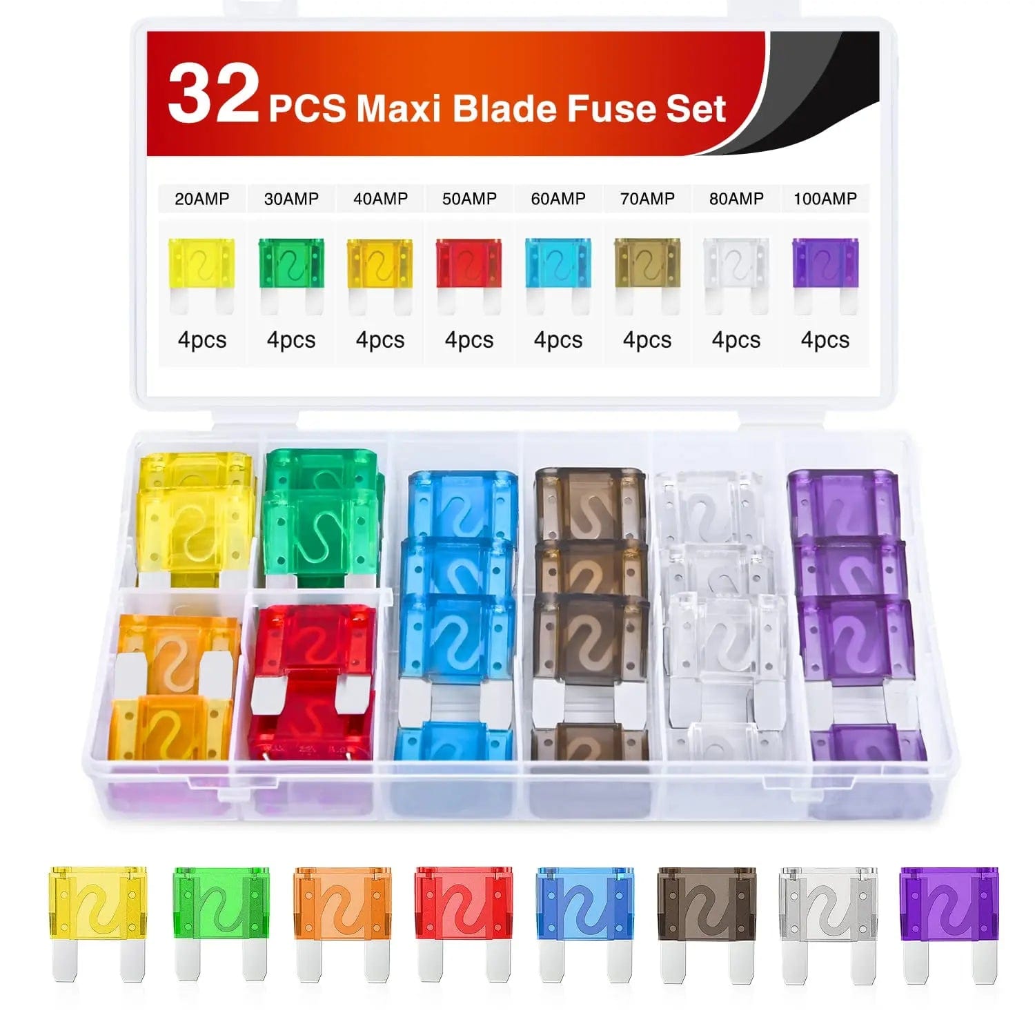 32Pcs-Maxi-APX-Blade-Fuse-Set-
