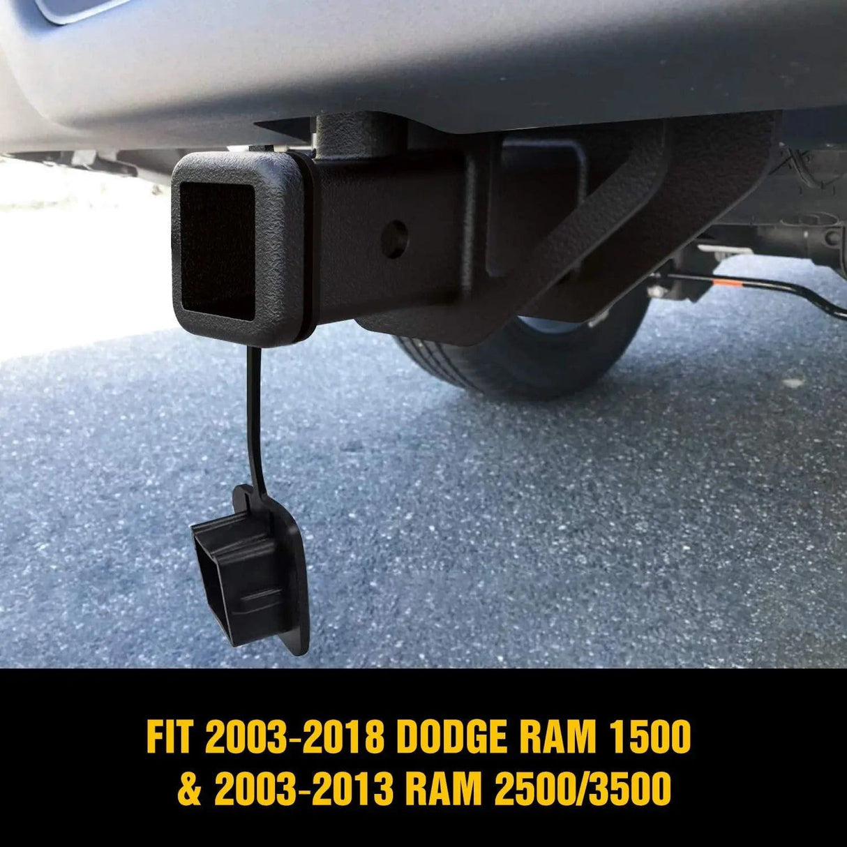 Trailer Hitch 2003-2018 Dodge Ram 1500 2003-2013 Ram 2500/3500 2" Rear Trailer Hitch Receiver Class 3