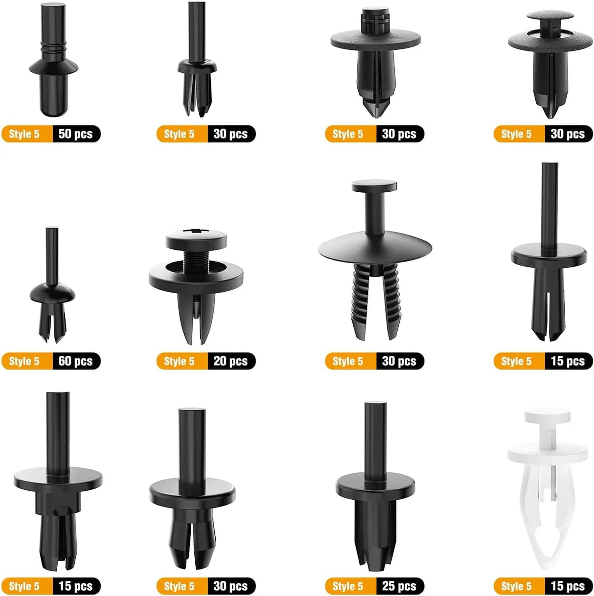 retainer clips 380 Pcs Car Push Retainer Clips Kits